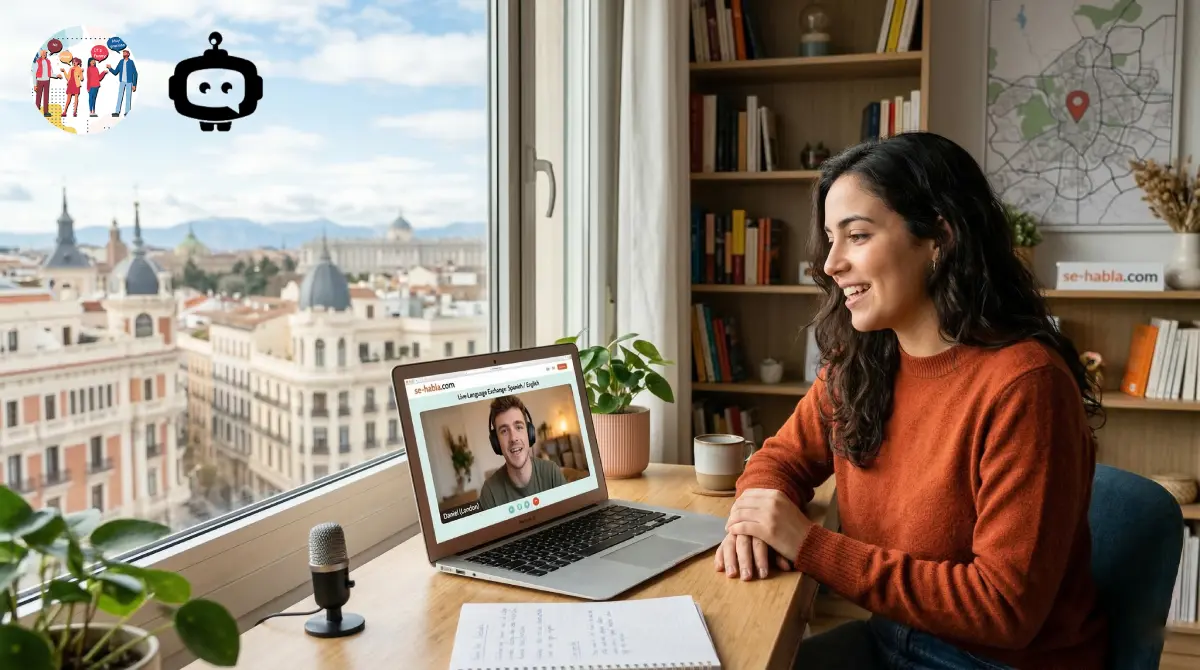 Online Language Exchange Madrid